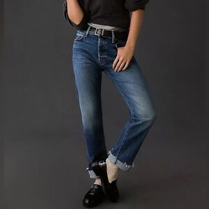 MOTHER Scrapper Cuff Ankle Fray